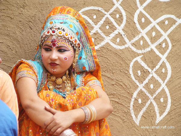 Folk Dancer at Surajkund Craft Fair