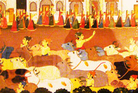 ritual scene