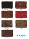 Recycled leather mats