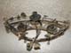 Iron Boat candle holder